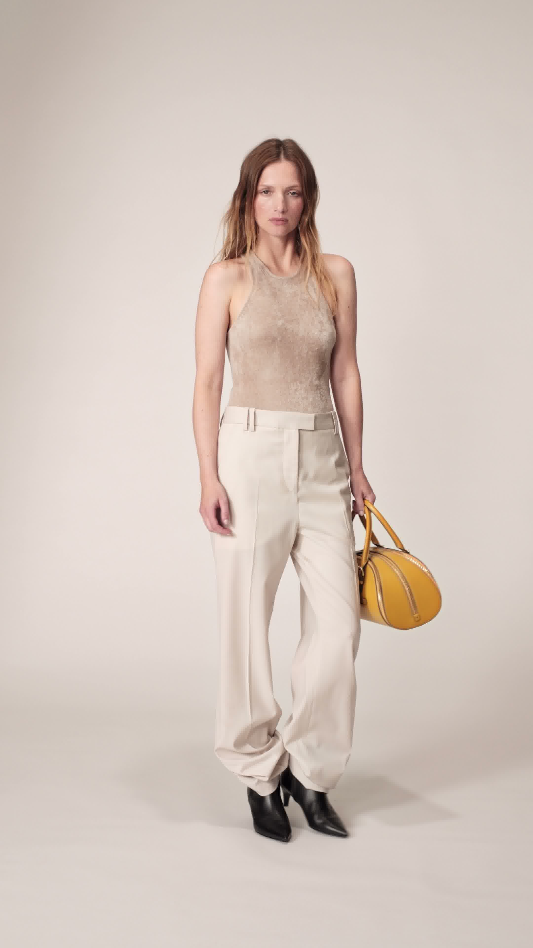 Yellow Bowling Bag